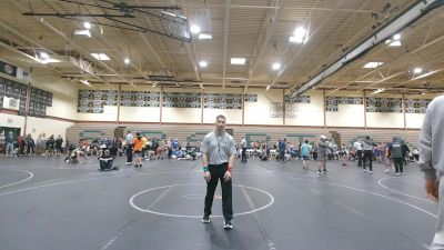 96 lbs Round 5 (8 Team) - Evan Tanner, The Outsiders vs Bryce DeLacy, Revival Monster