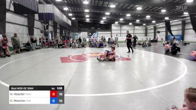 46 kg Rr Rnd 2 - Hadley Heaster, PA West Yellow vs Olivia Mancha, Team VA