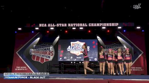 Titanium Force - Black Out [2026 L5 Senior - D2 - A Day 2] 2026 NCA All-Star National Championship