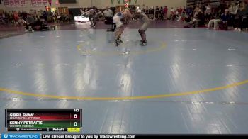 182 lbs Champ. Round 1 - Kenny Petraitis, Wahlert, Dubuque vs Gibril Shaw, Cedar Rapids Jefferson