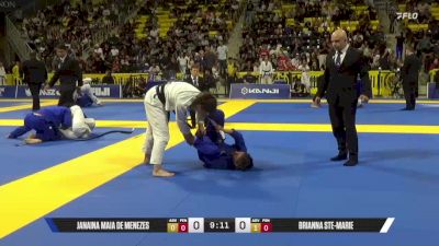Brianna Ste-Marie vs Janaina Lebre | 2025 World Jiu-Jitsu IBJJF Championship