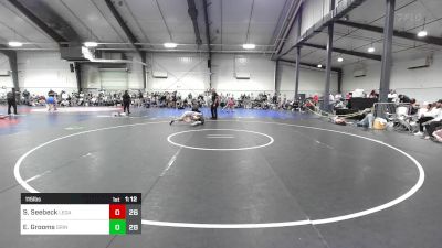 115 lbs Rr Rnd 1 - Sawyer Seebeck, Legacy Wrestling vs Ethan Grooms, Grindhouse Wrestling