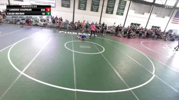 76-85 lbs Cons. Round 1 - Camden Chapman, Gladiator Elite WC vs Caleb Bevers, Iguanas Wrestling Club