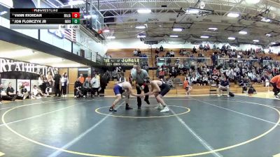 150 lbs Quarterfinal - Vann Riordan, Mass. Jackson vs Jon Florczyk Jr, North Ridgeville