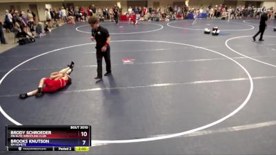 86 lbs Quarterfinal - Henry Armagost, MN Elite vs Luke Kaufman, ESWC