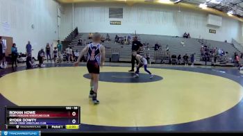 59 lbs Quarterfinal - Roman Howe, Perry Meridian Wrestling Club vs Ryder Dowty, Indian Creek Wrestling Club