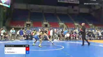 145 lbs Consi Of 16 #1 - Cael Larson, South Dakota vs Octavius McCleskey, Alaska