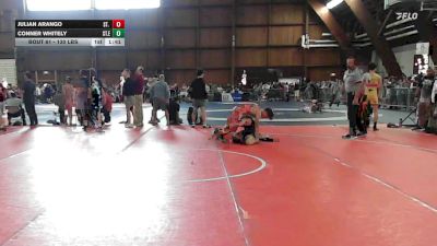 130 lbs Rr Rnd 1 - Julian Arango, St. Joes Metuchen vs Conner Whitely, St.edwards