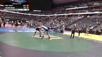 190-2A Cons. Round 3 - Kolter Mann, Cedaredge vs Eric Tracy, Wray