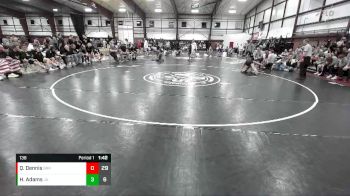 138 lbs Round 2 (8 Team) - Hayden Adams, Juab vs Quin Dennis, Bear River