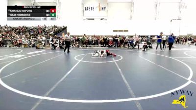 71 lbs Champ. Round 2 - Sam Kruschke, Journeymen Wrestling Club vs Charlie Rapone, LeRoy Wrestling Club