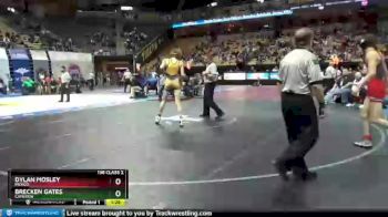 138 lbs Champ. Round 1 - Brecken Gates, Cameron vs Dylan Mosley, Mexico