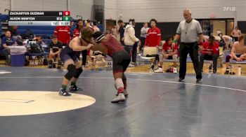 174 lbs Round 3 (8 Team) - Zackaryus Guzman, Union CC vs Jaxon Newton, Northland CC