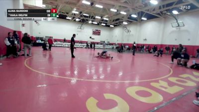 120 lbs Cons. Round 4 - Alina Bardoni, Centennial (NV) vs Kaila Delfin, Garces Memorial