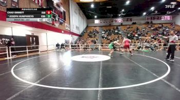 157 lbs Quarterfinal - Joseph Humphreys, Kelly Walsh vs Chad Emmett, Evanston