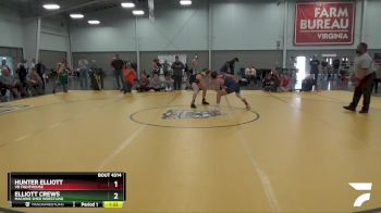 120 lbs Cons. Round 5 - Elliott Crews, Machine Shed Wrestling vs Hunter Elliott, VB FIGHTHOUSE