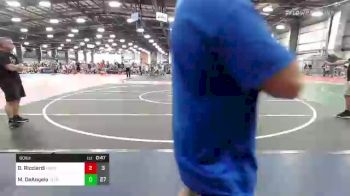 80 lbs Rr Rnd 2 - Dante Ricciardi, Iron Horse Blue vs Matthew DeAngelo, Terps Xtreme ES