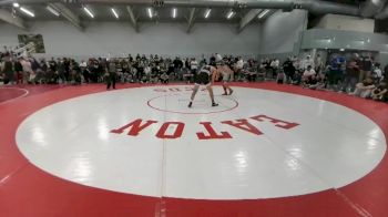 150 lbs Champ. Round 2 - Jeremiah Mills, Fort Morgan vs Amani Castaneda, Roosevelt