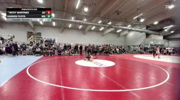 144 lbs Champ. Round 2 - Ricky Martinez, Jefferson vs Kannon Floyd, Mesa Ridge