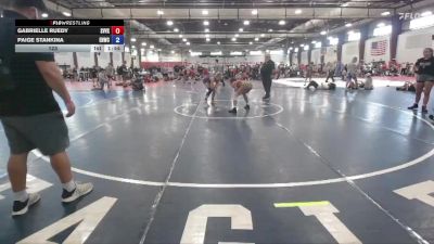 123 lbs Round 4 (6 Team) - Gabrielle Ruedy, Steel Valley Vixens vs Paige Stankina, Eagles Nest Wrestling Club