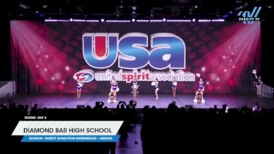 Diamond Bar High School [2024 Varsity Song/Pom Intermediate -- Medium Day 2] 2024 USA Spirit Nationals/Collegiate Champs/Jr. Nats