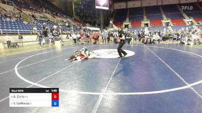 100 lbs Rnd Of 32 - Anthony Curlo, NJ vs Vincent DeMarco, IL