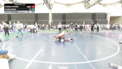 121 lbs Rr Rnd 5 - Thomas Potsko, Mat Assassins Red vs Caleb Kosko, Kraken Revival