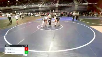 285 lbs Rr Rnd 2 - Gage Howard, Uintah vs Tucker Jensen, Wind River