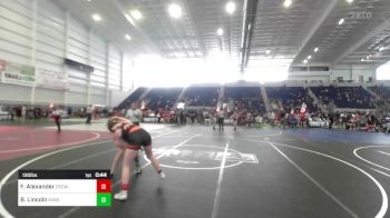 130 lbs 2nd Place - Fayme Alexander, Osoway vs Brooke Lincoln, Mingus Mountain Wrestling