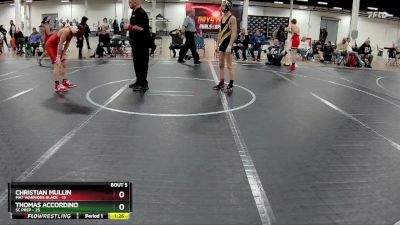 110 lbs Round 3 (4 Team) - Thomas Accordino, SC Prep vs Christian Mullin, Mat Warriors Black