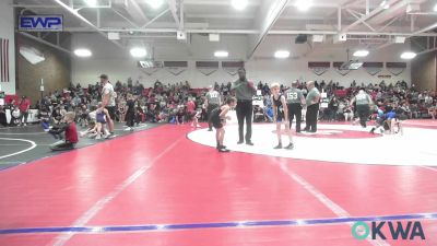 58 lbs Quarterfinal - Cody McClain, Berryhill Wrestling Club vs Miko Flynn, Sallisaw Takedown Club