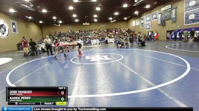 152 lbs Quarterfinal - Jose Vasquez, Santa Maria vs Kaden Perry, Atascadero