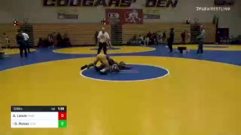 129 lbs Round Of 16 - Ahmaad Lewis, Franklin-Elk Grove vs George Rosas, Clovis
