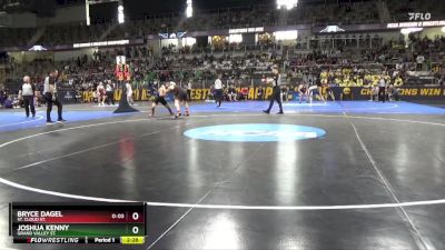 174 lbs Cons. Round 3 - Joshua Kenny, Grand Valley St. vs Bryce Dagel, St. Cloud St.