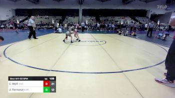 97 lbs Rr Rnd 3 - Chris Wolf, Centurion Wrestling vs Joseph Formosa, Scorpions