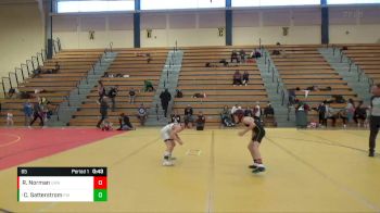 65 lbs 1st Place Match - Cal Satterstrom, Pursuit Wrestling vs Ryker Norman, Ubasa Wrestling Academy