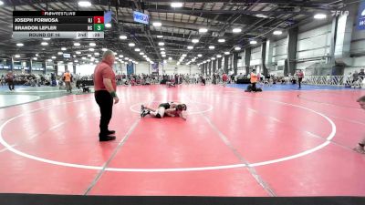 119 lbs Quarterfinal - Camden Olson, PA vs Dean Senteney, IN