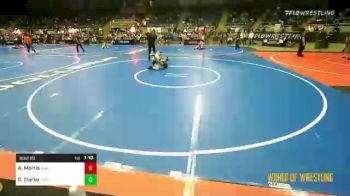 70 lbs Semifinal - Aiden Morris, Hamma Shack vs Cody Clarke, Teknique Wrestling ES