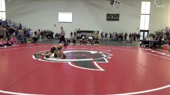 120 lbs 2nd Place Match - Kiptyn Cox, Wapsie Valley vs Gabriel Bucknell, Nashua-Plainfield