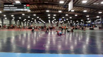 152 lbs Rr Rnd 2 - Sadie Nadeau, MetroWest United vs Amirah Abegesah, Wrecking Crew Dream Crushers
