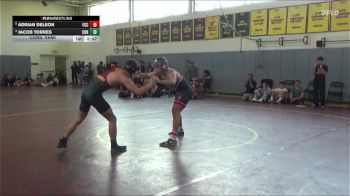 157 lbs Cons. Semi - Adrian Deleon, Fresno City College vs Jacob Torres, College Of The Redwoods