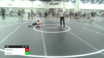 61 lbs Round Of 16 - Brantley Druffel, Lionheart WC vs Isaac Ozuna, No Team