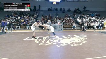 174 lbs 1st Place Match - Drake Hayward, Minnesota State vs Coy Gunderson, Augustana (sd)