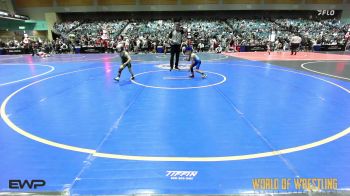 46 lbs Consi Of 8 #1 - Leonardo Serna, Team Coalinga vs Dawson McMahon, Shootbox