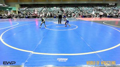 46 lbs Consi Of 8 #1 - Leonardo Serna, Team Coalinga vs Dawson McMahon, Shootbox