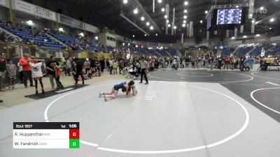 101 lbs Round Of 16 - Regan Huppenthal, Brighton WC vs Wai Fandrich, Darkhorse WC