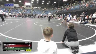 61 lbs Cons. Round 5 - Rockford King, Bobcats vs Lane Horsch, Kansas Young Guns Wrestling Cl