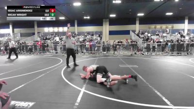 123 lbs Consi Of 32 #2 - Issac Arismendez, Elite Force WC vs Micah Wright, Gold Rush Wr Ac