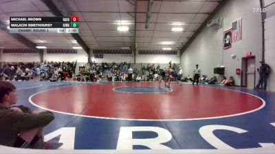 138 lbs Champ. Round 2 - Michael Brown, Campbell County vs Malachi Smethhurst, Kelly Walsh