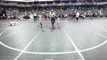 40 lbs 3rd Place - Slate Archer, Lebanon Yellowjacket Wrestling vs Dale Byrum, Belleville Little Devils